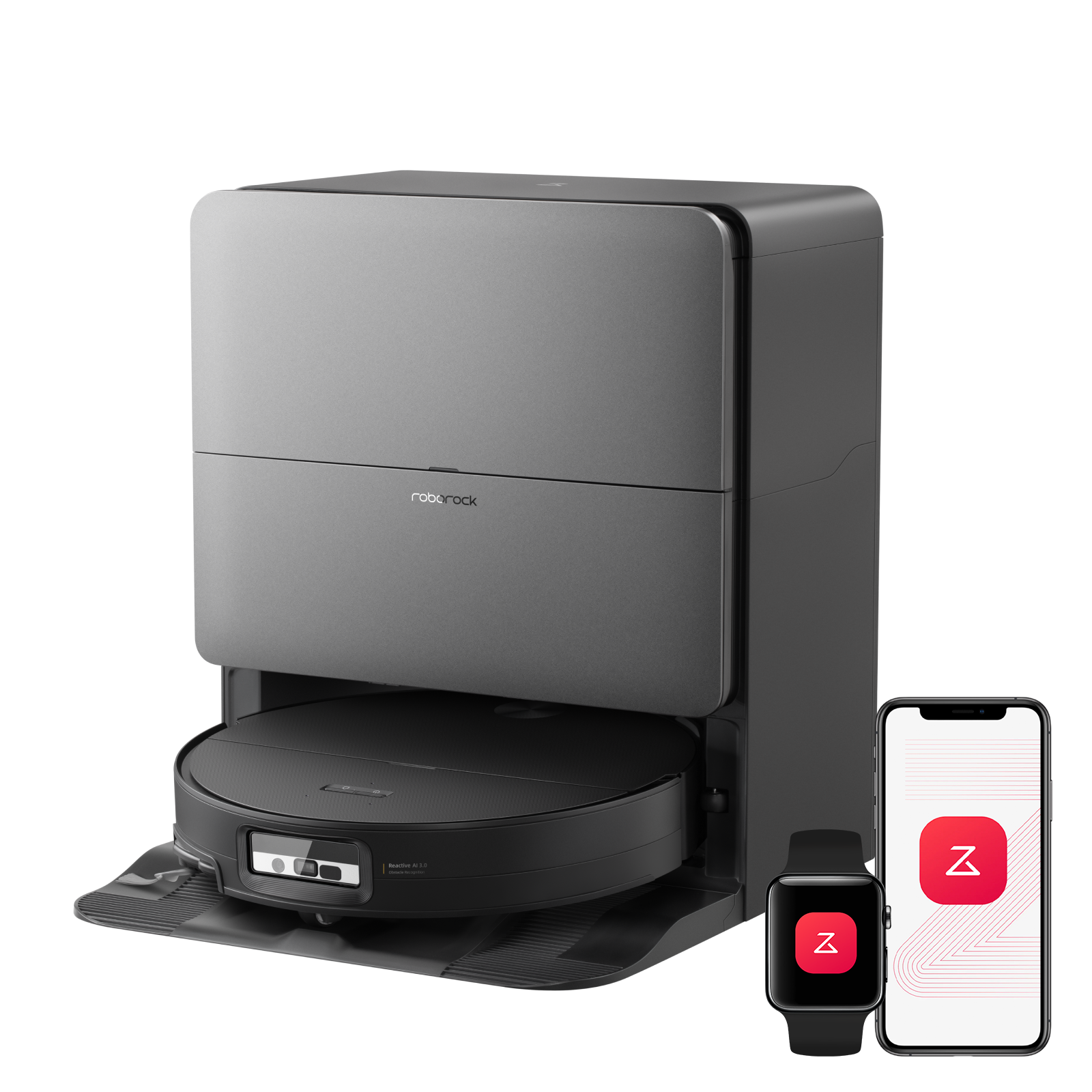Roborock Saros 20 Sonic Saug- und Wischroboter mit RockDock